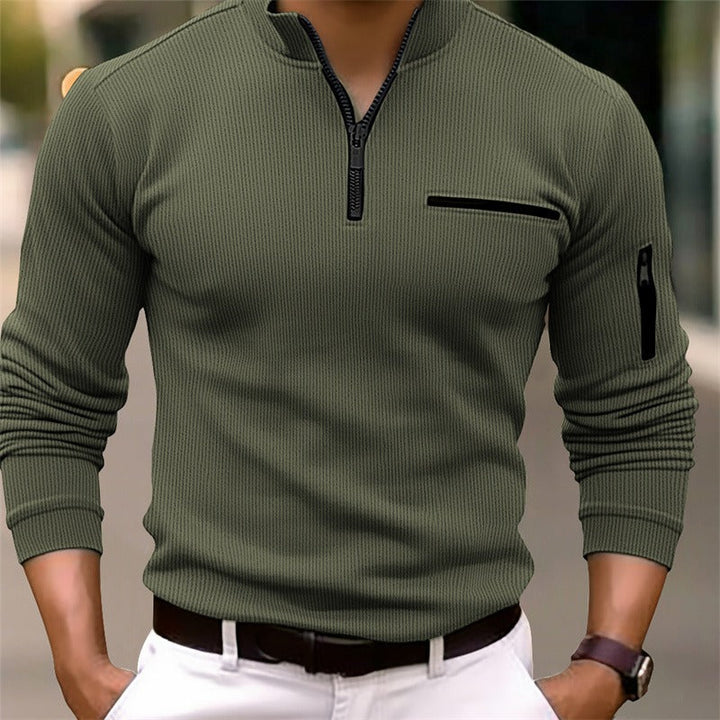 Gustavo™ | Chemise à Manches Longues avec Fermeture Éclair