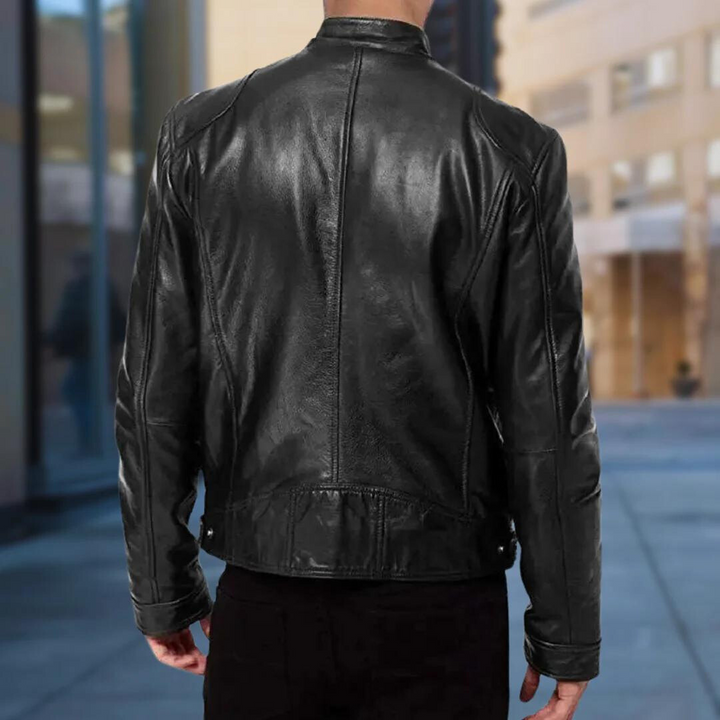 Nicolas™ | Blouson de cuir pour homme