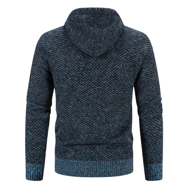 Yves™ |  Gilet Tricot Douillet avec Capuchon