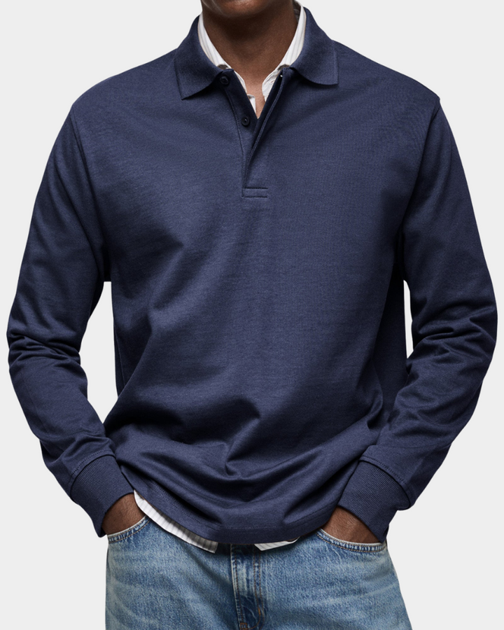 Mark™ | Polo à manches longues classique