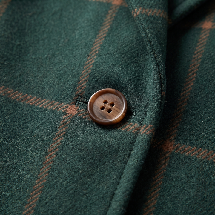 Margaux™ | MANTEAU À CARREAUX CORALIE