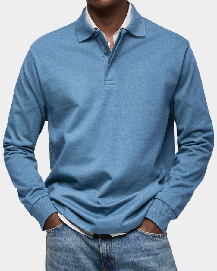 Mark™ | Polo à manches longues classique
