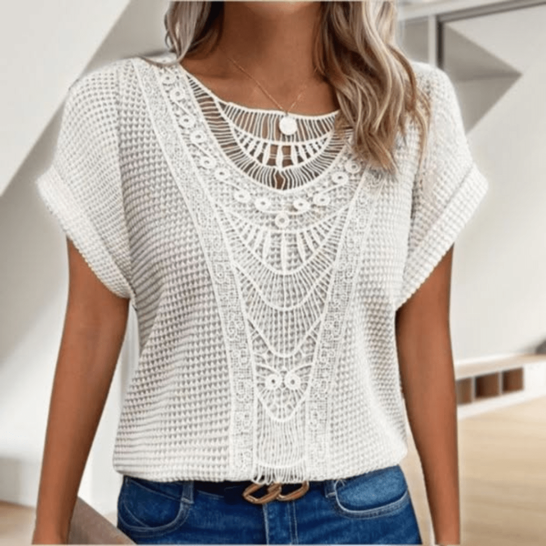 Janice™ | Blouse élégante d'été