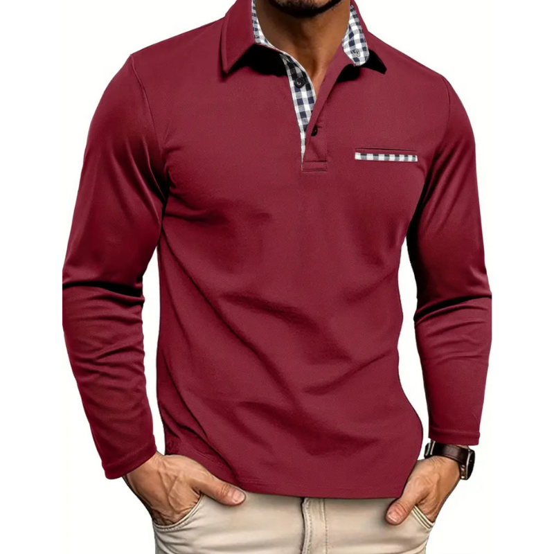 Stefan™ |  Polo Manches Longues pour Homme