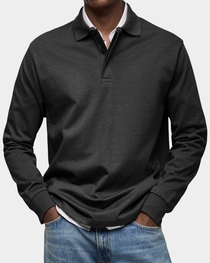 Mark™ | Polo à manches longues classique