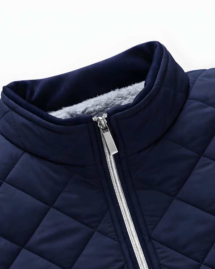 Maxime™ | Manteau matelassé classique doublé de molleton pour hommes