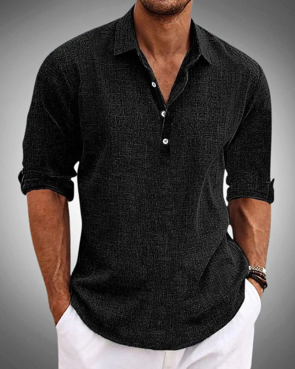 Michel | Chemise en Coton Classique