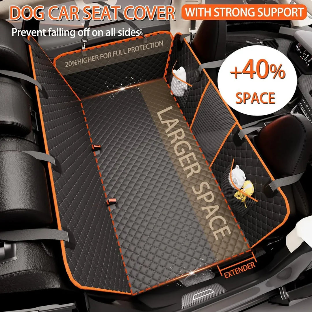 Car Seated™ Durable Hard-Bottom Car Seat Protector