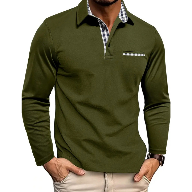 Stefan™ |  Polo Manches Longues pour Homme