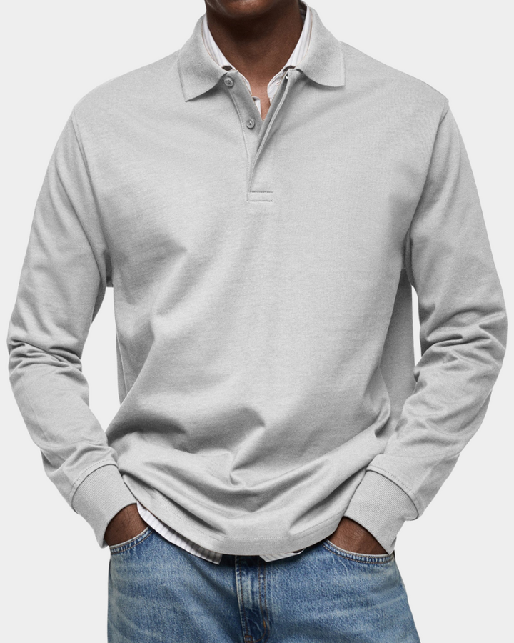 Mark™ | Polo à manches longues classique