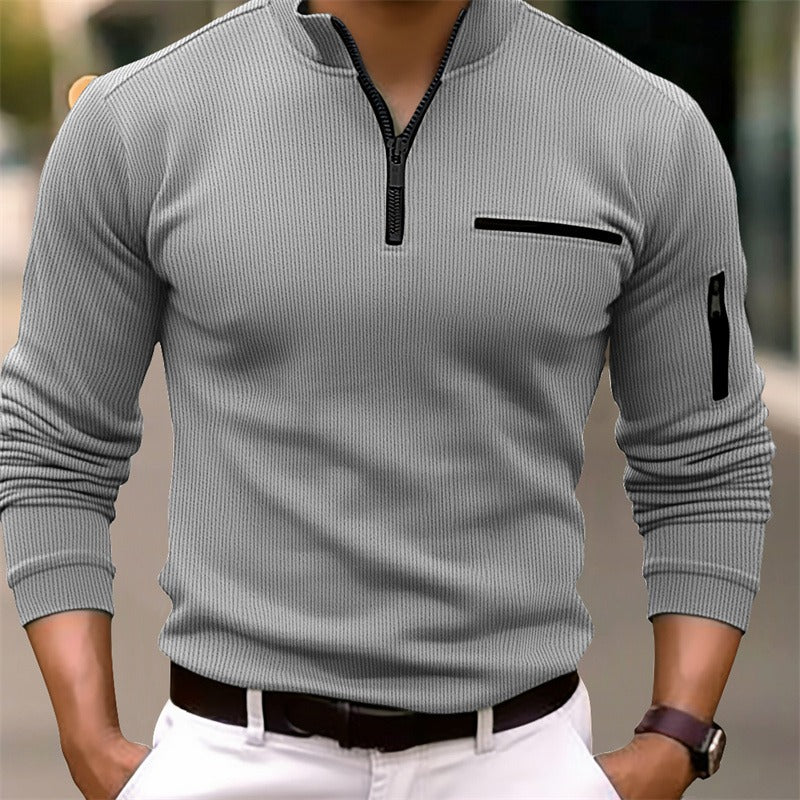 Gustavo™ | Chemise à Manches Longues avec Fermeture Éclair