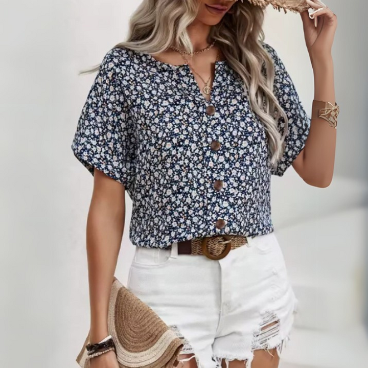 Ava™ | Blouse Chic à Imprimé Floral