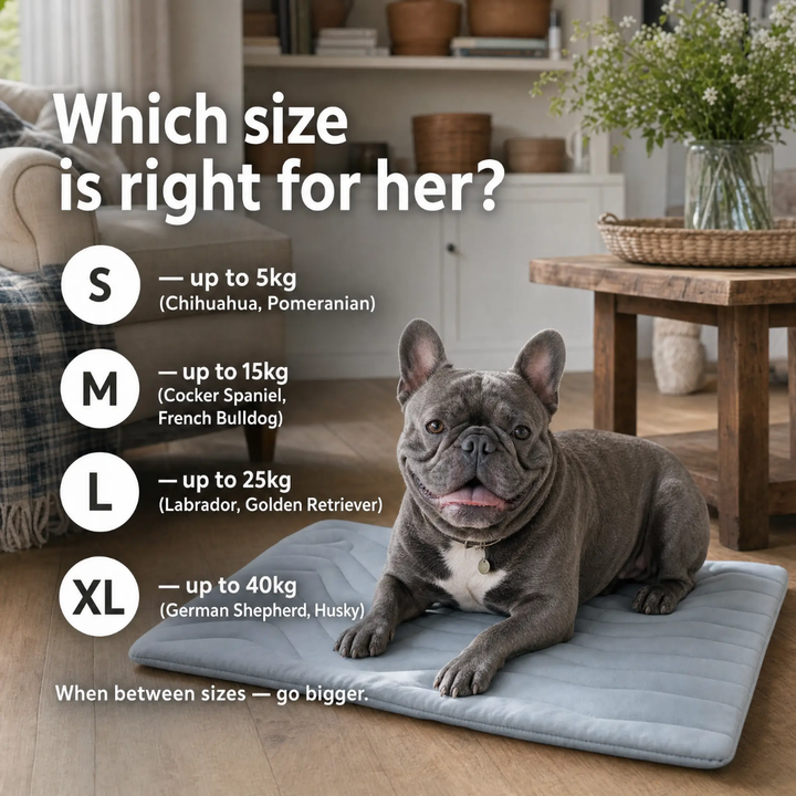 Pet Cooling Pad for Dogs — Brachycephalic Breeds
