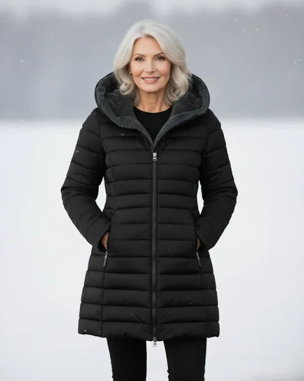 Louise™ | Manteau matelassé doublé de molleton