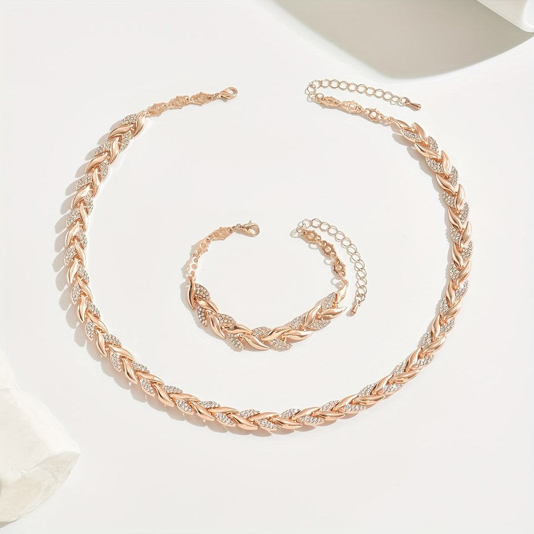 Emma™ | Ensemble Collier et Bracelet Motif Queue de Poisson