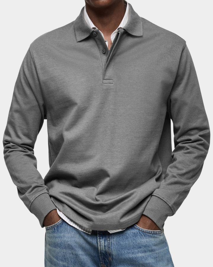 Mark™ | Polo à manches longues classique