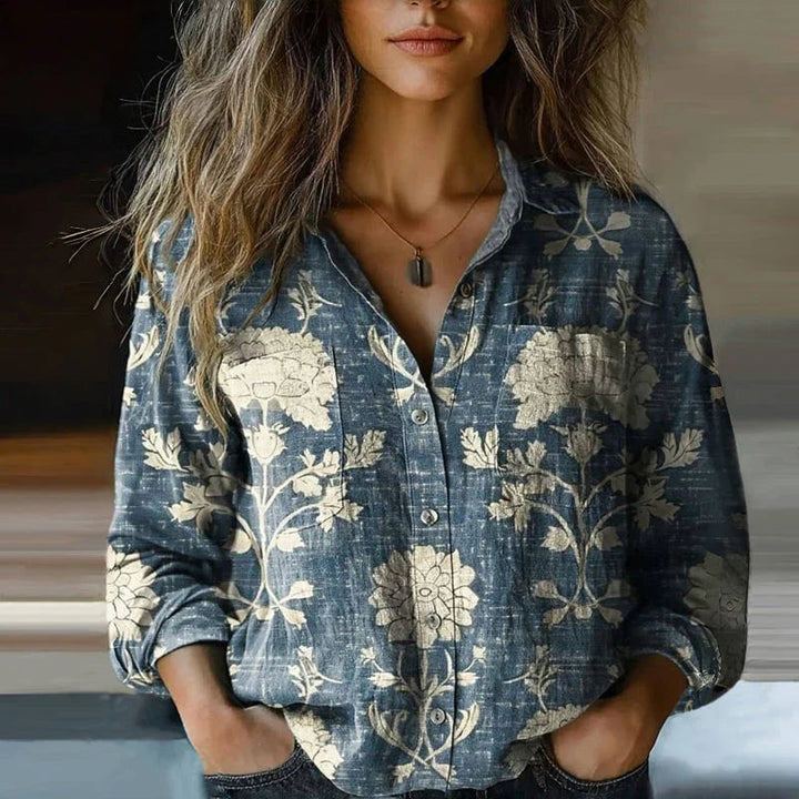 Jolie™ | Blouse Imprimée Vintage