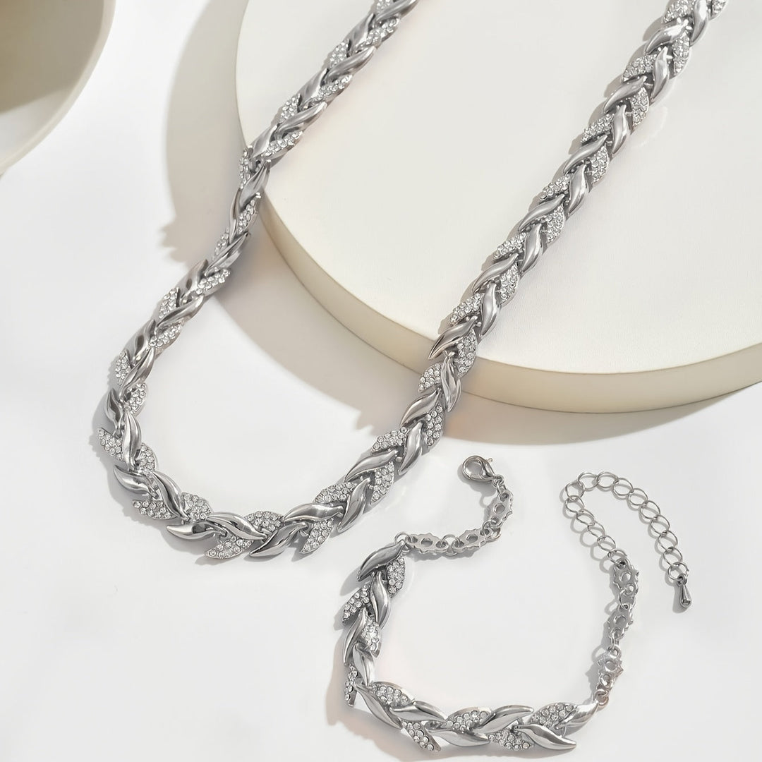 Emma™ | Ensemble Collier et Bracelet Motif Queue de Poisson