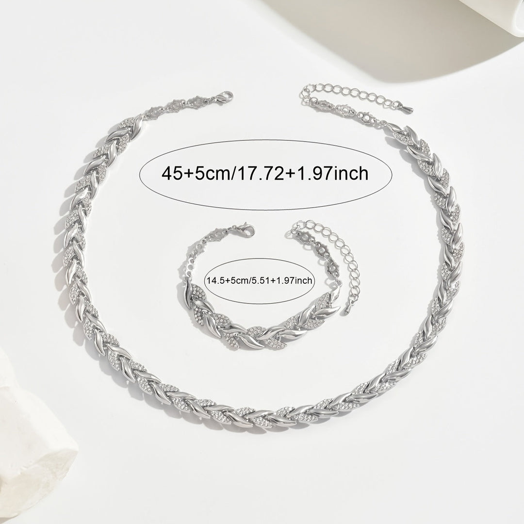 Emma™ | Ensemble Collier et Bracelet Motif Queue de Poisson