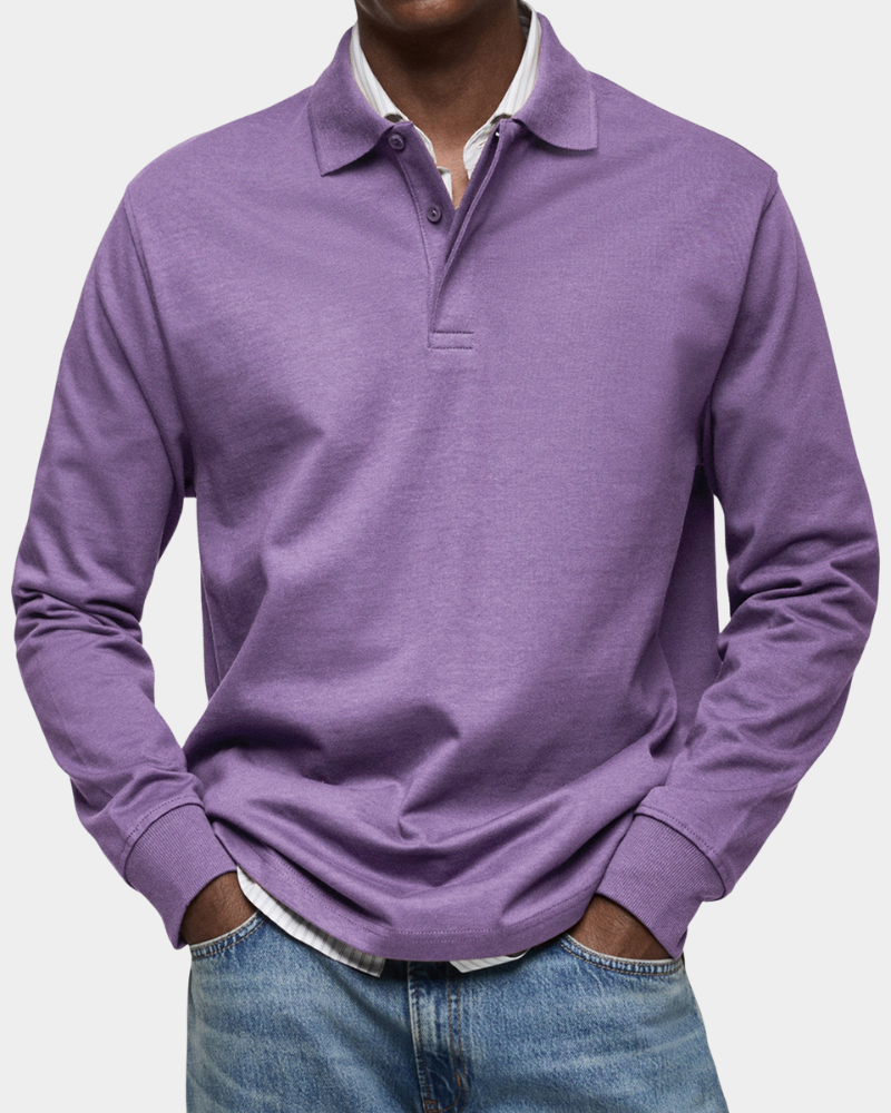 Mark™ | Polo à manches longues classique