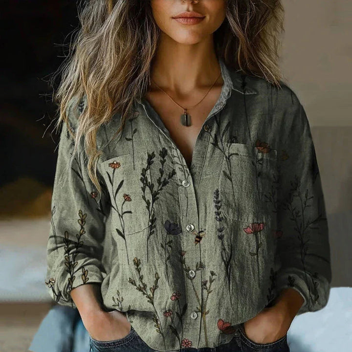 Jolie™ | Blouse Imprimée Vintage