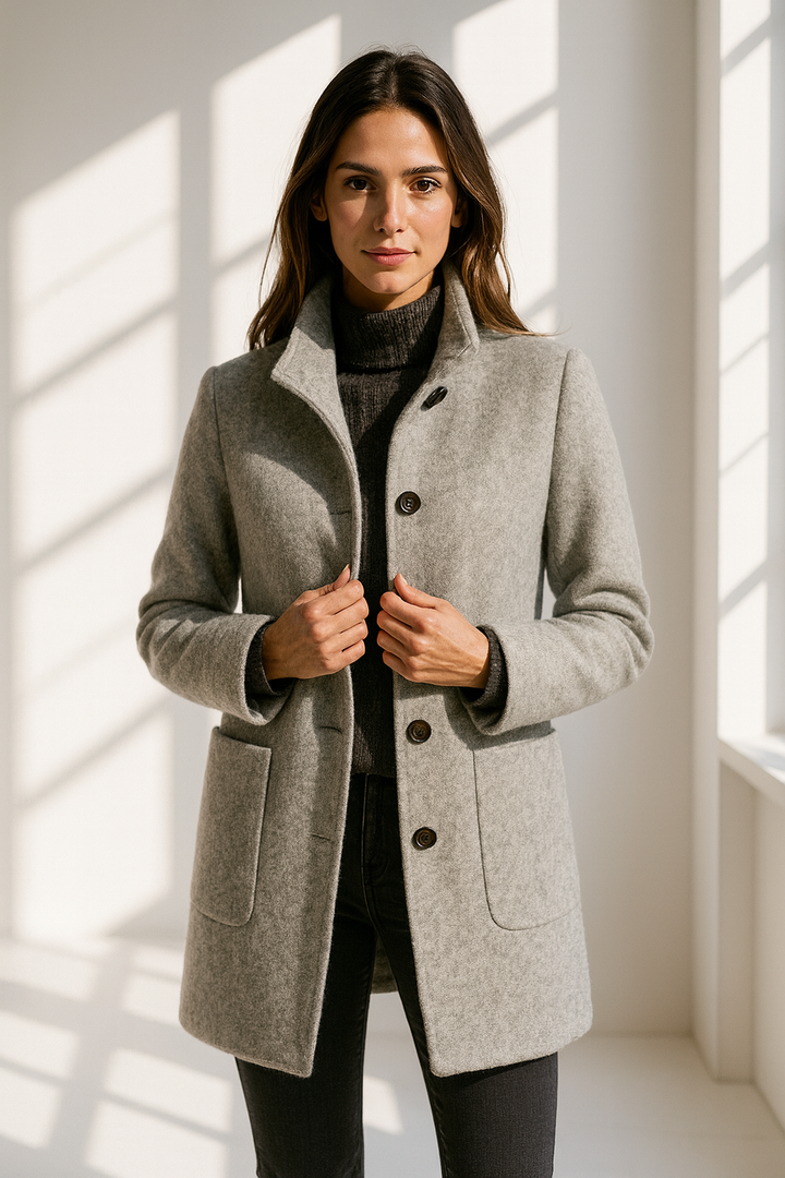 Margaret | Veste Confortable pour Femmes avec Col Haut