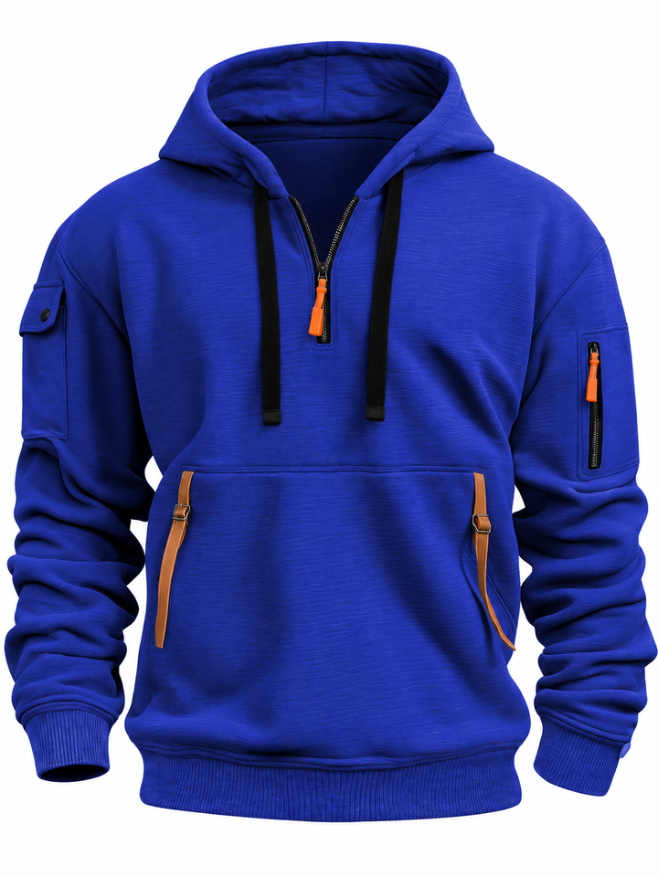 Vincent™ | Hoodie à Fermeture Éclair Partielle