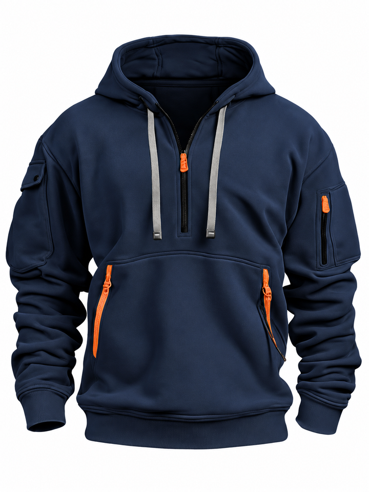 Vincent™ | Hoodie à Fermeture Éclair Partielle