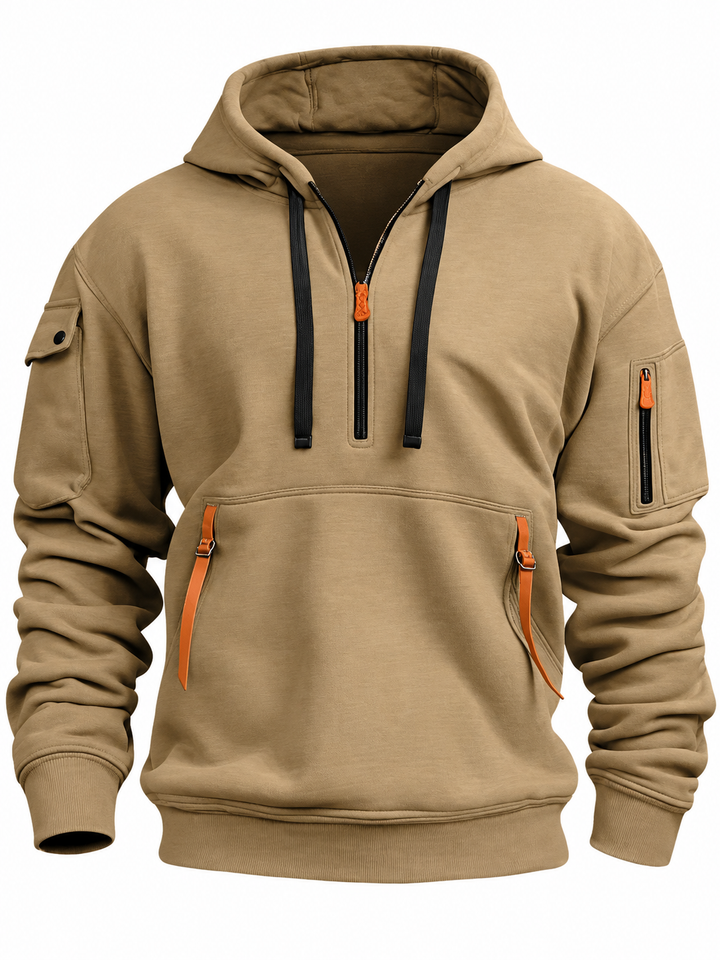 Vincent™ | Hoodie à Fermeture Éclair Partielle