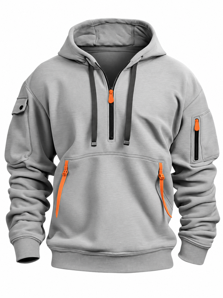 Vincent™ | Hoodie à Fermeture Éclair Partielle