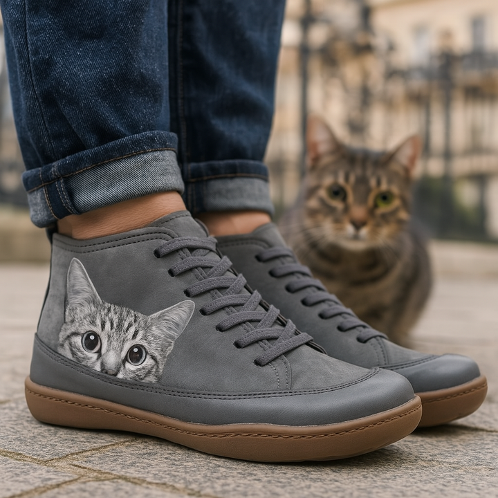 Sylvie | Baskets pour Chats avec un Confort Ultime et un Style Ludique