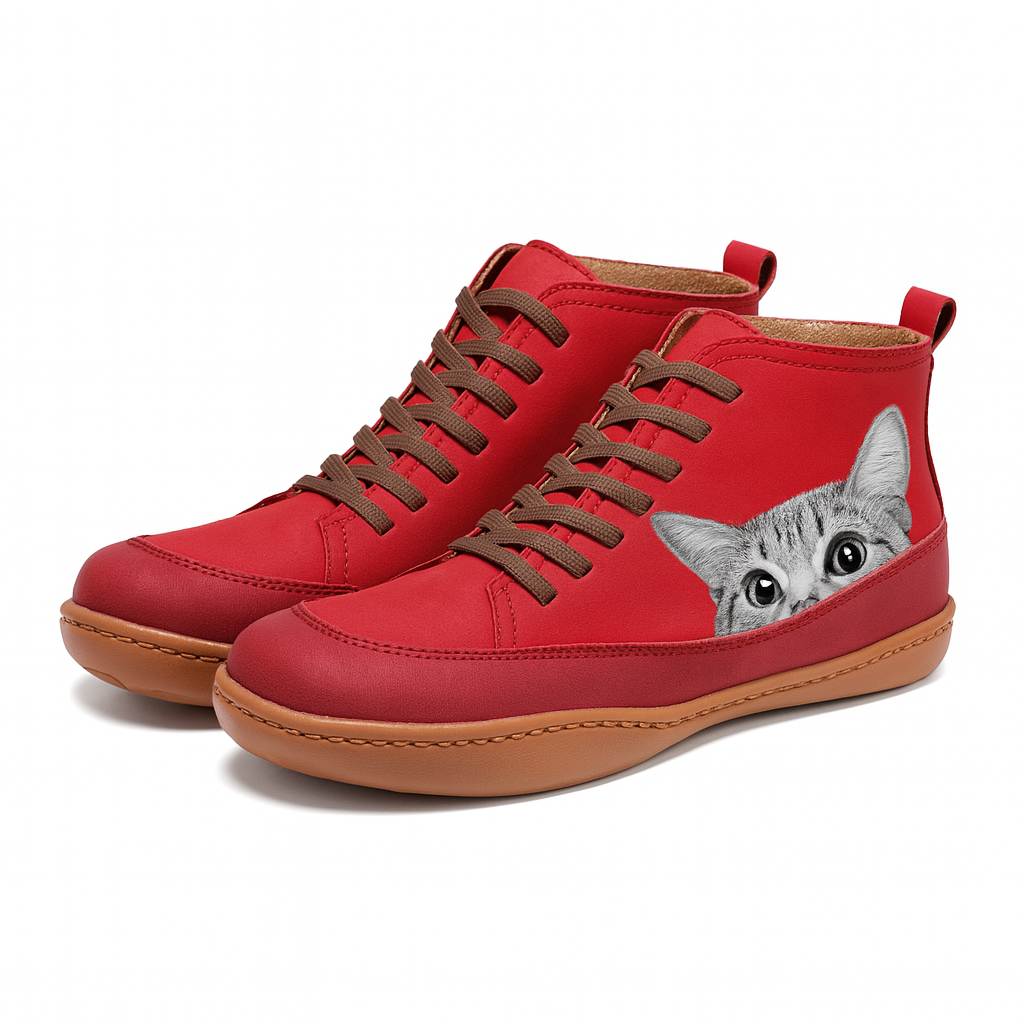 Sylvie | Baskets pour Chats avec un Confort Ultime et un Style Ludique