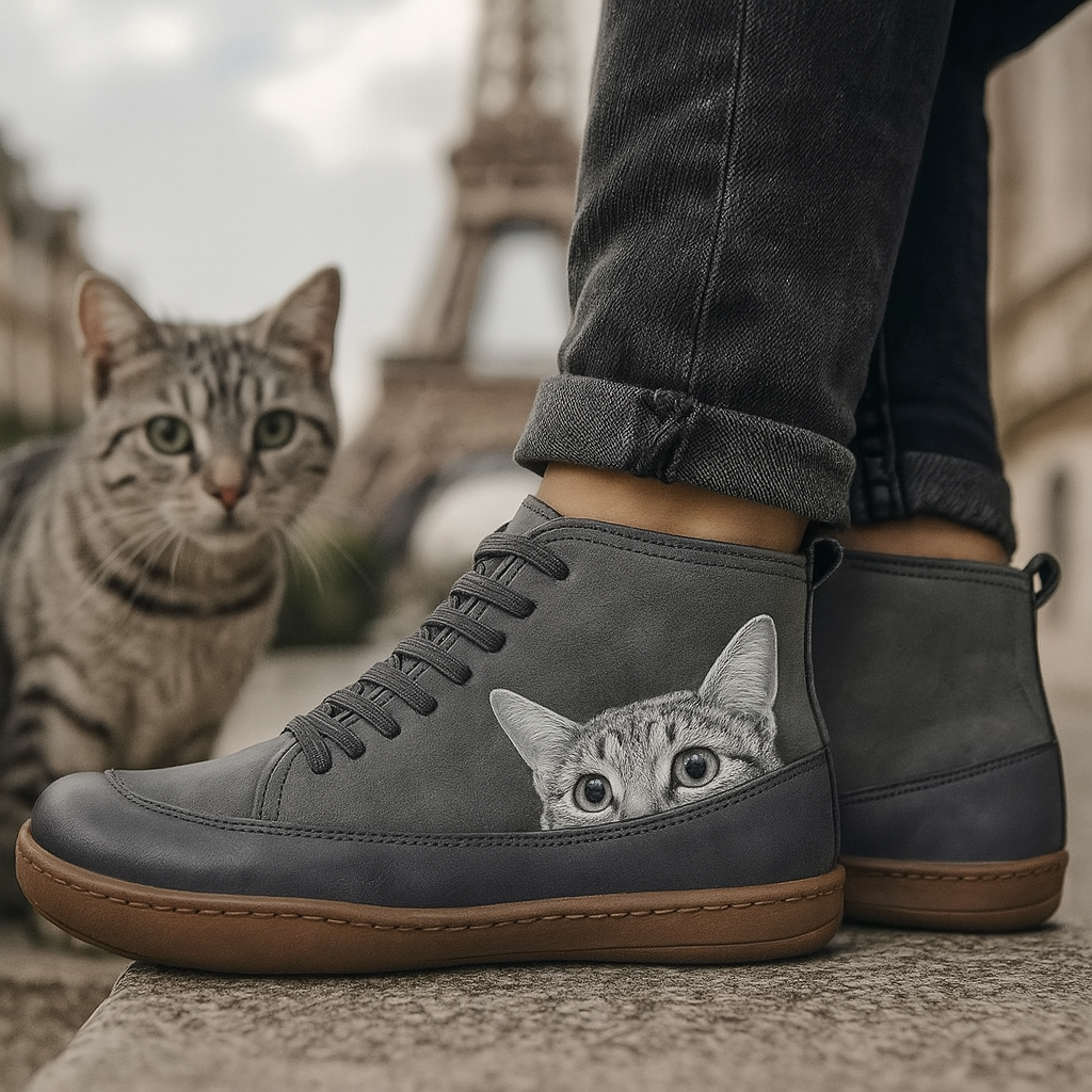 Sylvie | Baskets pour Chats avec un Confort Ultime et un Style Ludique
