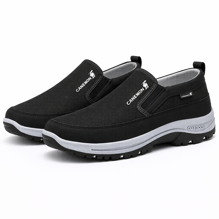 Pierre™ | Chaussures de marche pour hommes orthopédiques légères sans lacets avec semelle flexible et design respirant