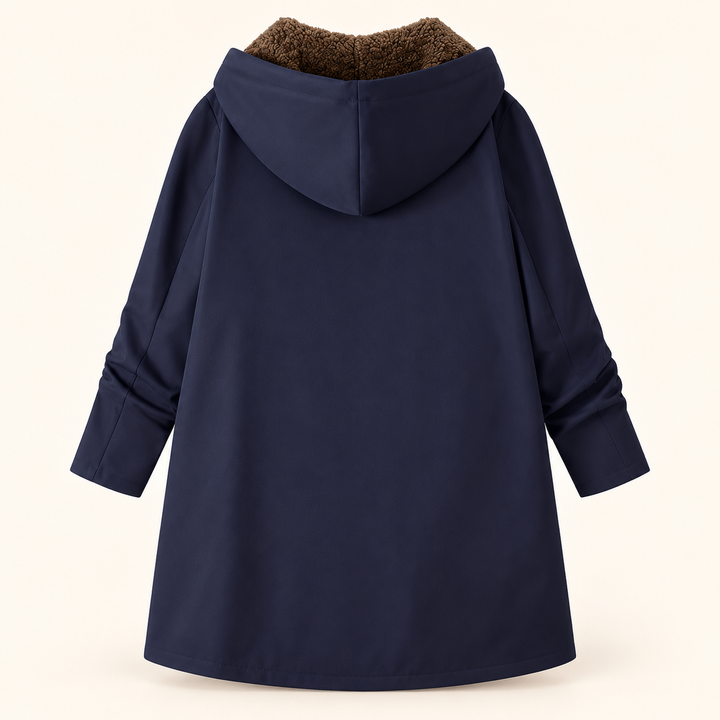 Louise™ | Manteau à capuchon doublé de sherpa douillet