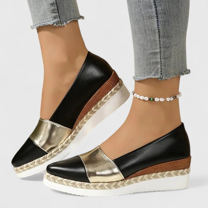 Lucie™ | Mocassins à Semelle Compensée