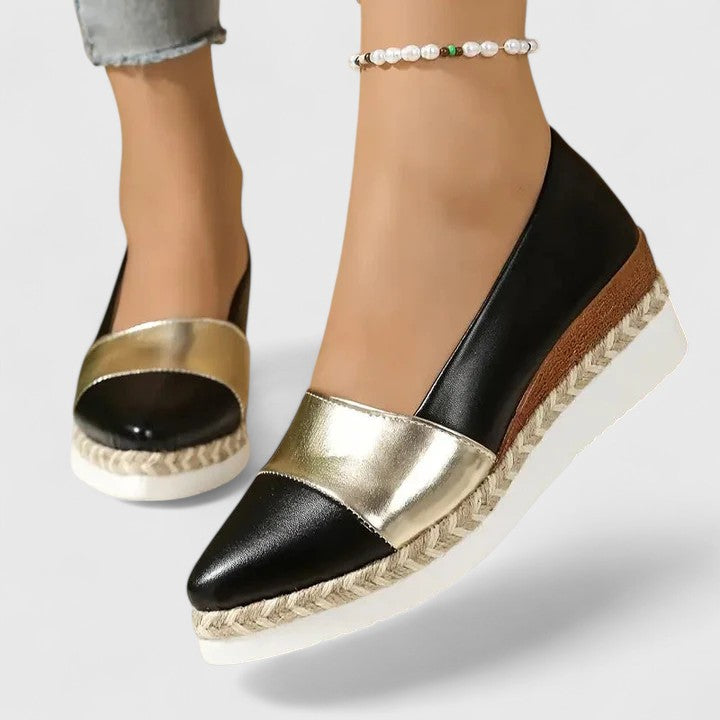 Lucie™ | Mocassins à Semelle Compensée