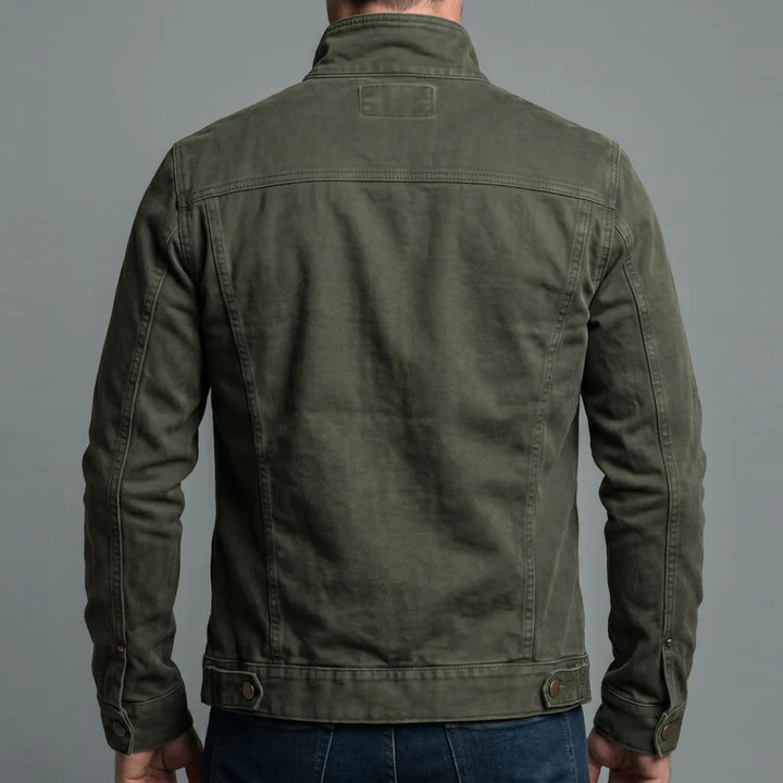 Pascal™ |  Veste de coton vintage avec fermeture éclair