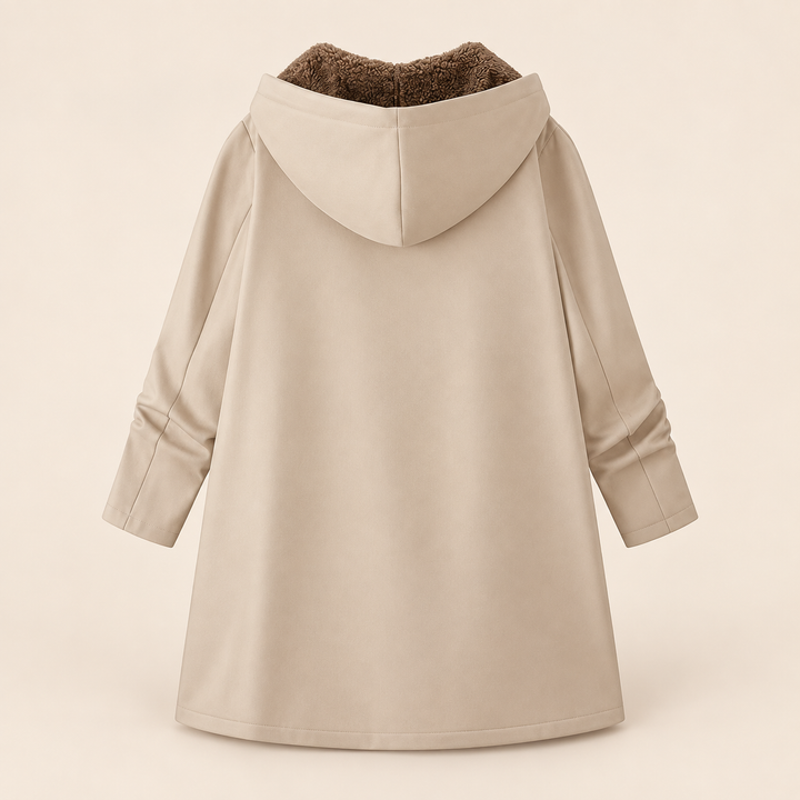 Louise™ | Manteau à capuchon doublé de sherpa douillet