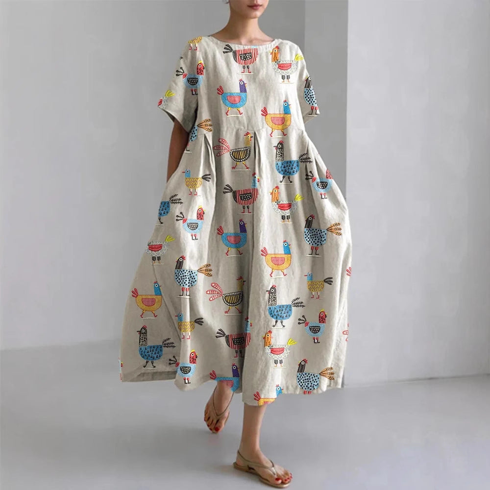 Susan™ – Robe Douce Fleurie