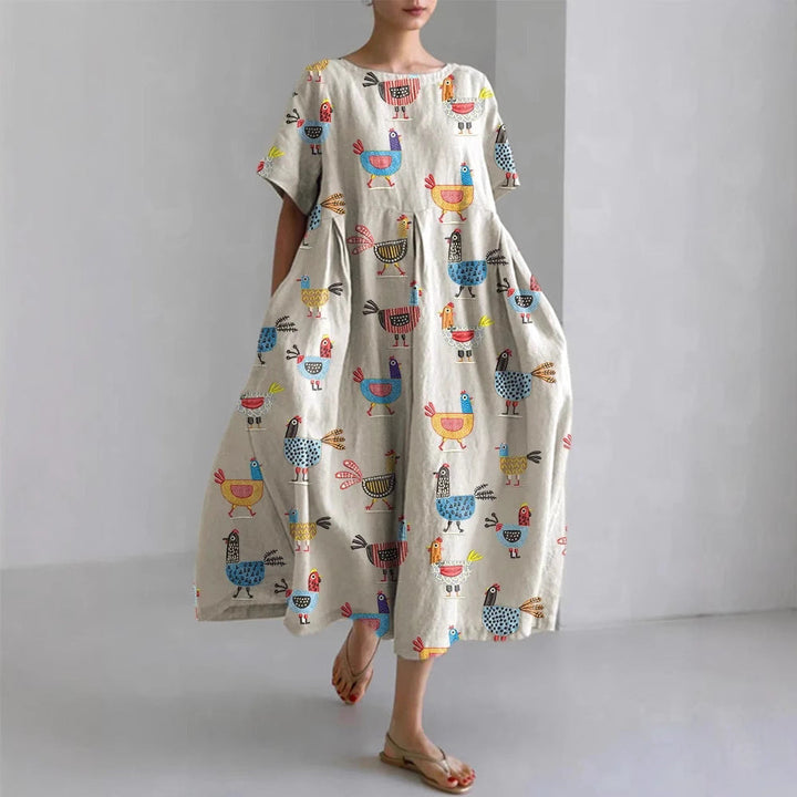 Susan™ – Robe Douce Fleurie