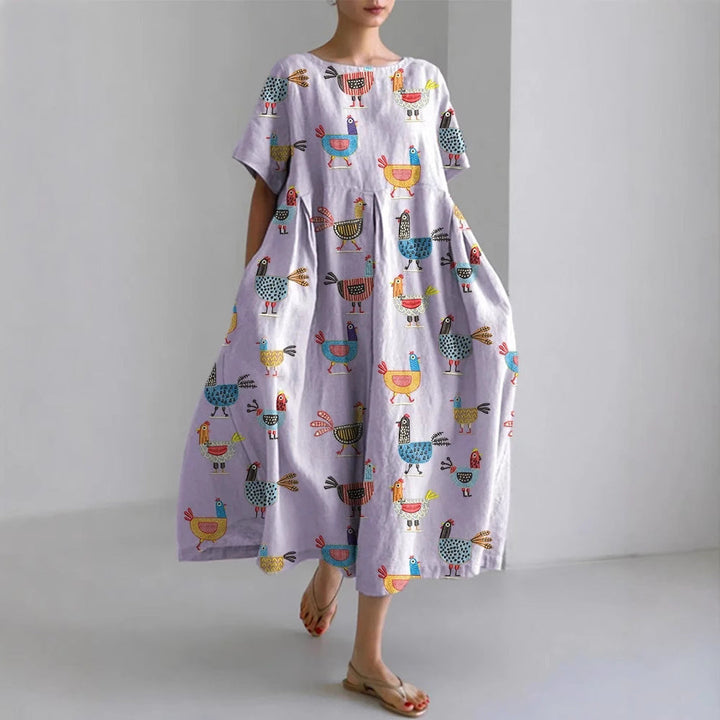 Susan™ – Robe Douce Fleurie