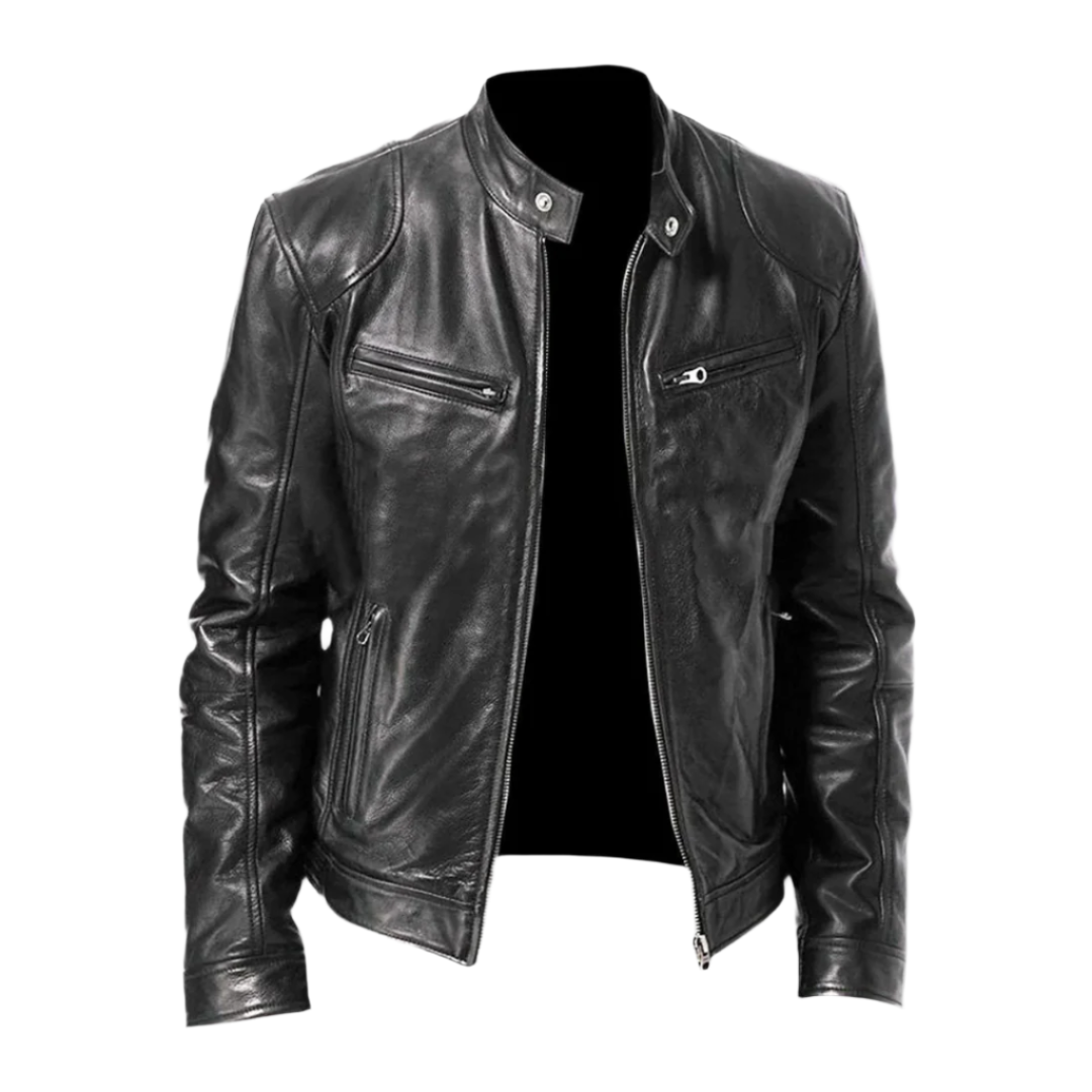 Nicolas™ | Blouson de cuir pour homme