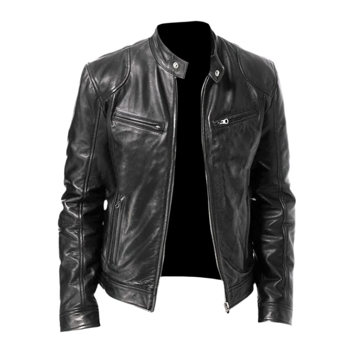 Nicolas™ | Blouson de cuir pour homme