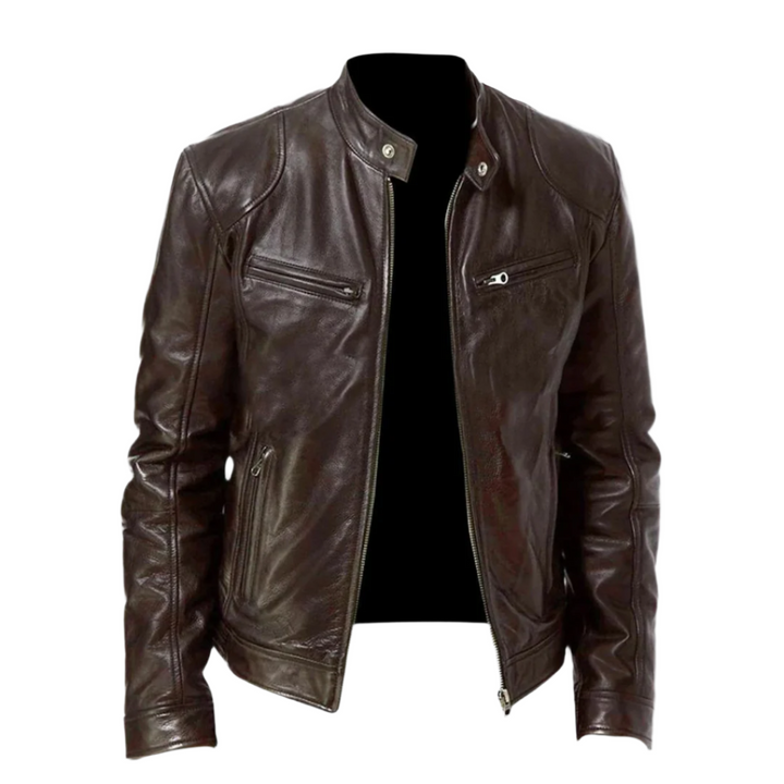 Nicolas™ | Blouson de cuir pour homme