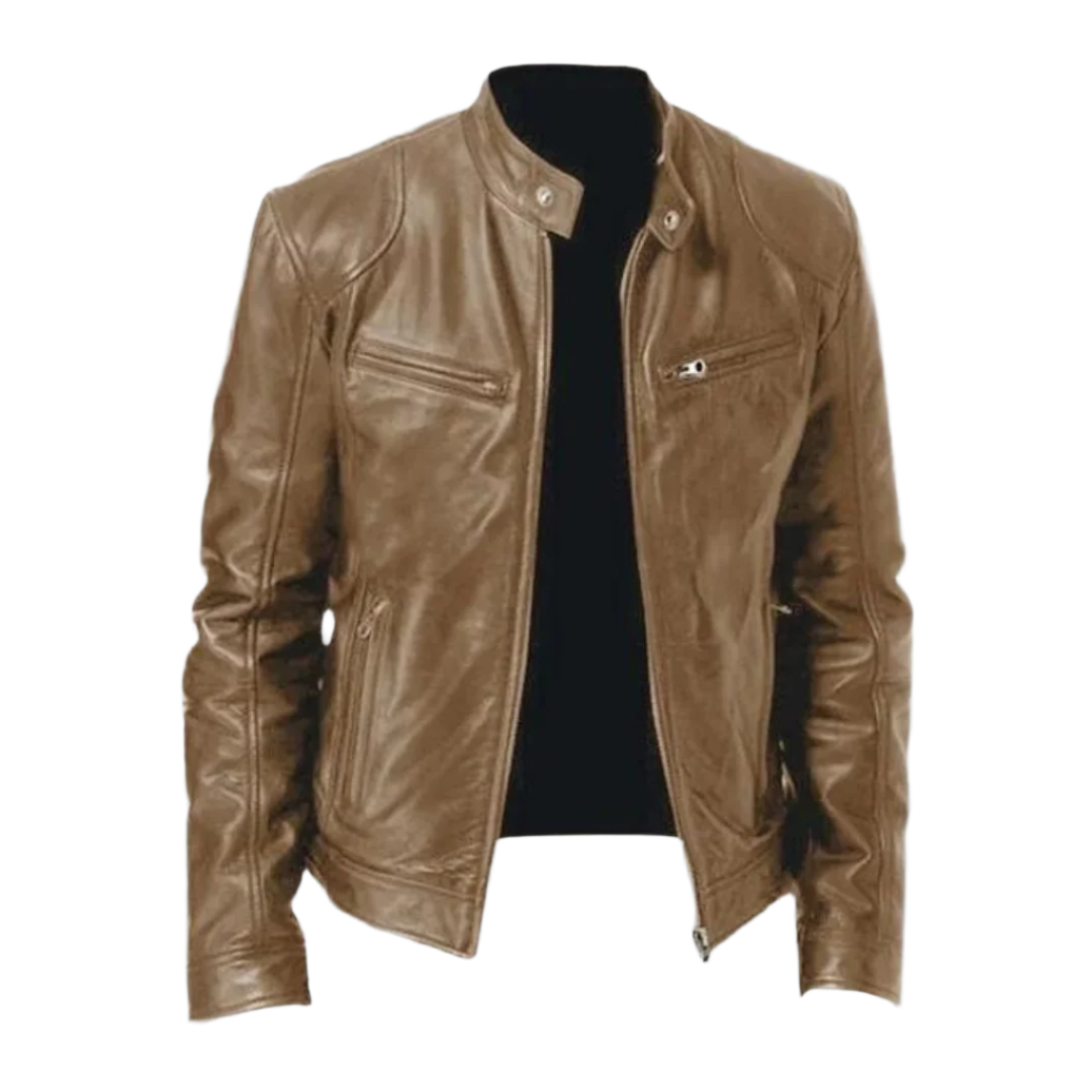 Nicolas™ | Blouson de cuir pour homme