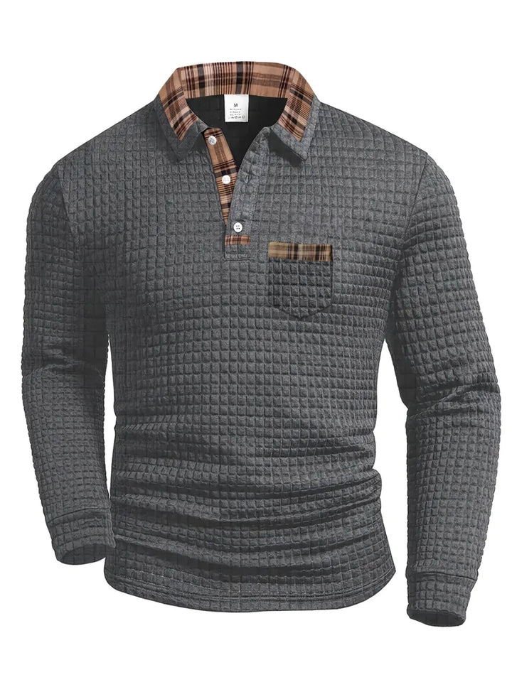 Richard™ | Polo à Motif Carreaux
