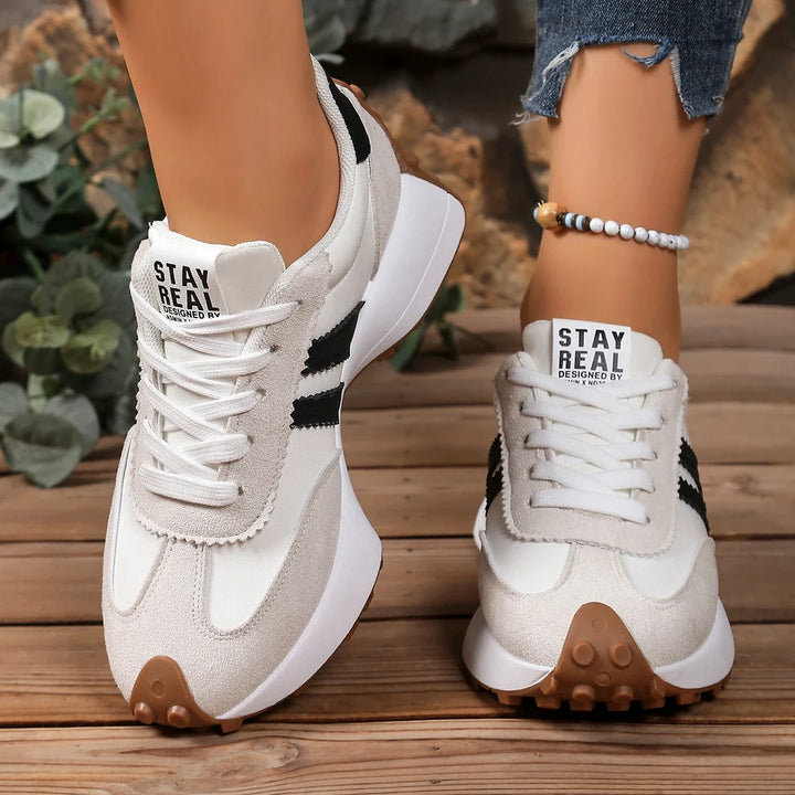 Lucie™ | Chaussures Lacées Bicolores
