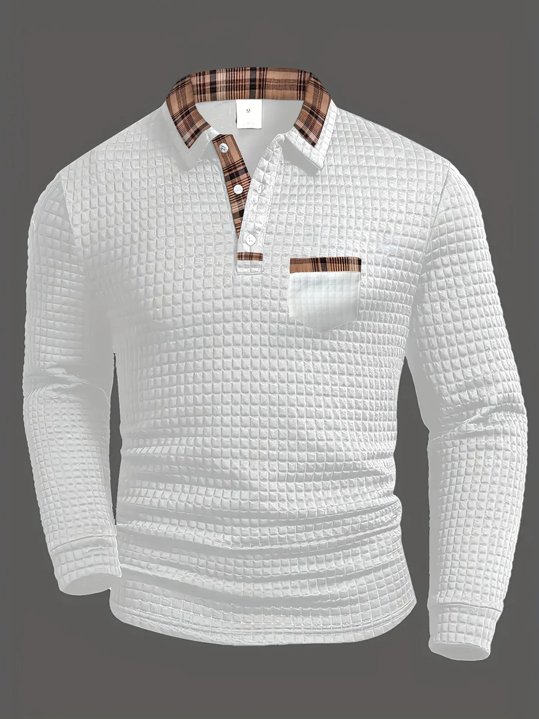 Richard™ | Polo à Motif Carreaux