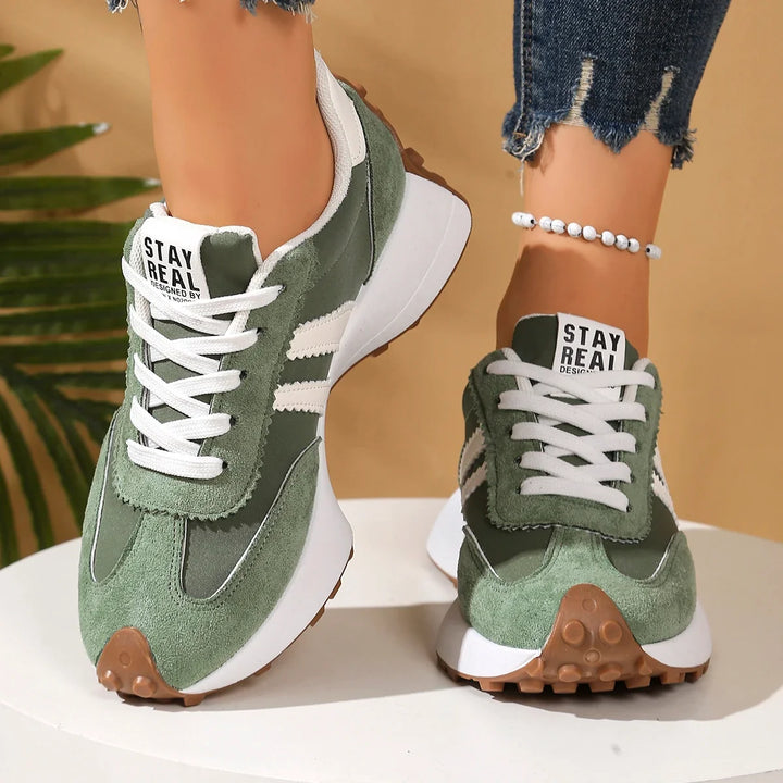 Lucie™ | Chaussures Lacées Bicolores